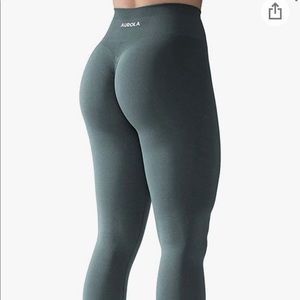 SOLD Eucalyptus (Stormy Sea) Aurola Leggings